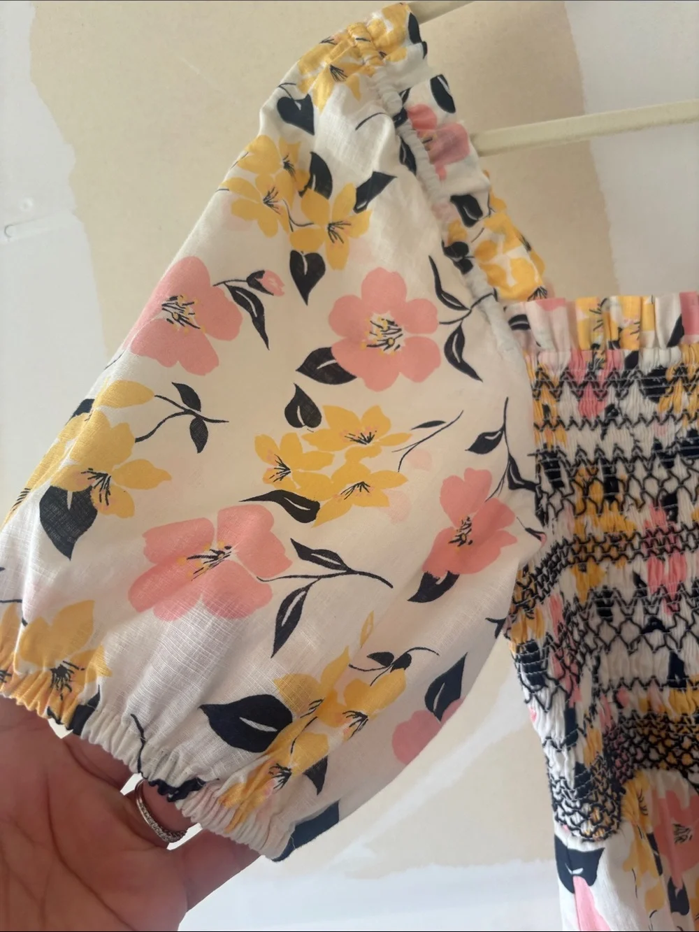 Kate Spade Size M floral cotton dress NWOT - Picture 5 of 8